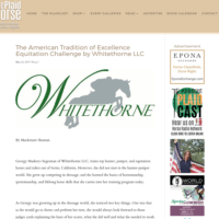 The Plaid Horse’s “The American Tradition of Excellence Equitation Challenge by Whitethorne LLC”